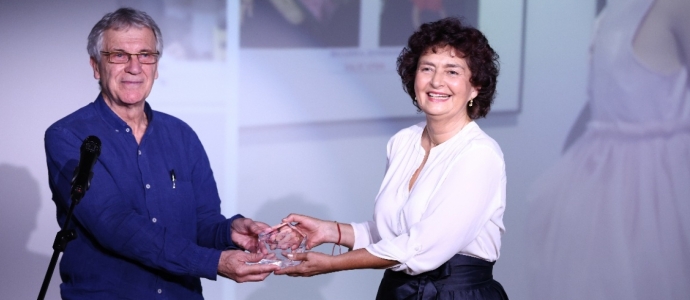 Maggie Gigova is the first winner of the abujet award in the name of Maxim Minchev  The first winner of the newly established ABUJET award in the name 